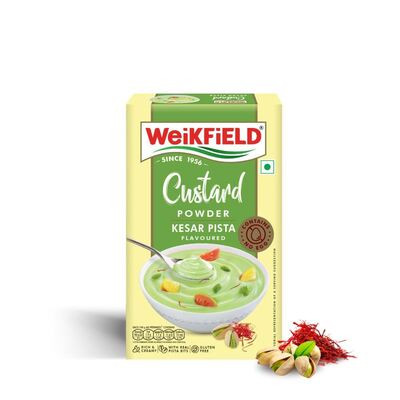 WEIKFIELD CUSTORD POWDER KESAR PISTA 100G