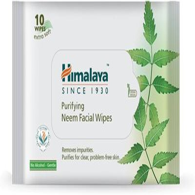 HIMALAYA PURIFYING NEEM FACIAL WIPES 10N