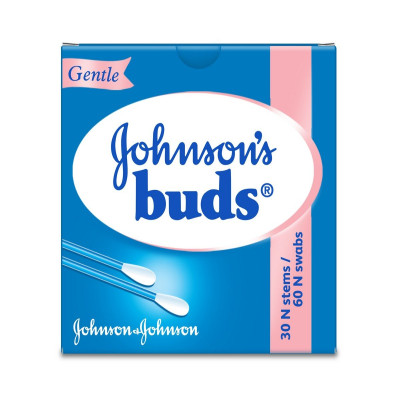JOHNSONS BUDS 30N STEMS/60 N SWABS