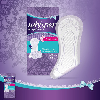 WHISPER CHOICE XL 280MM 36 PADS