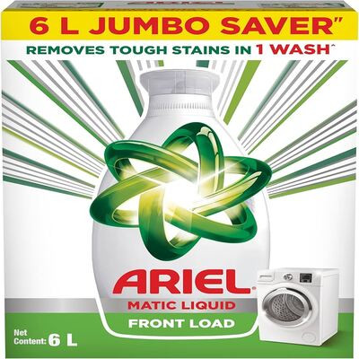 ARIEL MATIC FRONT LOAD 6KG+1L LIQUID