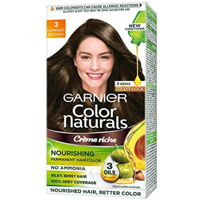 GARNIER COLOR NATURALS DARKEST BROWN 3.0 NO
