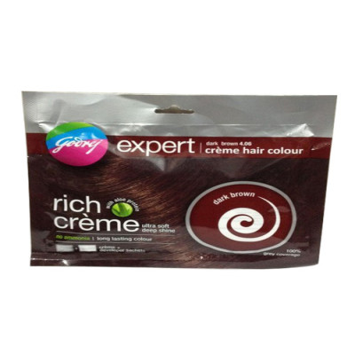 GODREJ EXPERT DARK BROWN 4.06 20G+20ML
