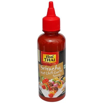 REAL THAI SRIRACHA HOT CHILLY GARLIC250ML