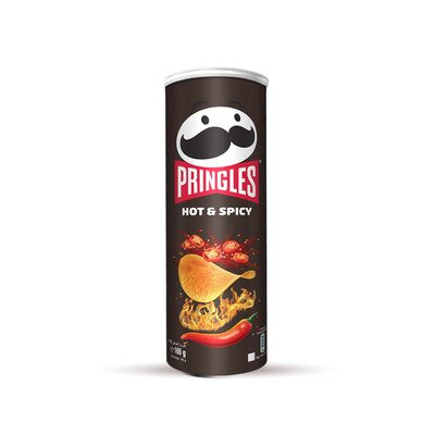 PRINGLES HOT & SPICY 165G