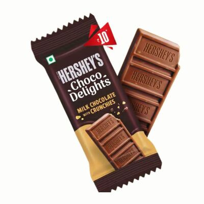 HERSHEY'S CHOCO DELIGHTS CRUNCHIES 10.3G
