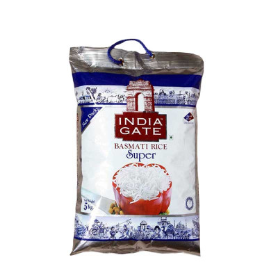 INDIA GATE BASMATI RICE SUPER 5 KG
