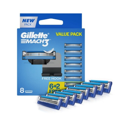 GILLETTE MACH3 8CRTS