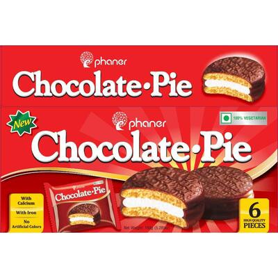 PHANER CHOCOLATE-PIE 150G 6PIECES