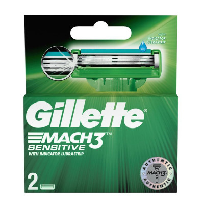 GILLETTE MACH3 SENSITIVE 2 CRTS