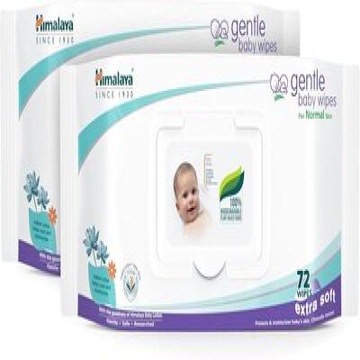 HIMALAYA GENTLE BABY WIPES 72*2PCS