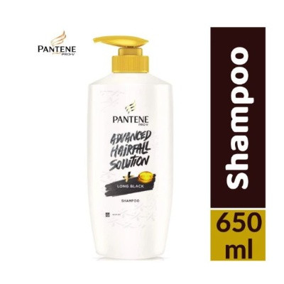 PANTENE LONG BLACK SHAMPOO 650ML