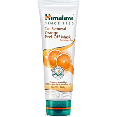 HIMALAYA TAN REMOVAL ORANGE PEEL-OFF-MASK 100G