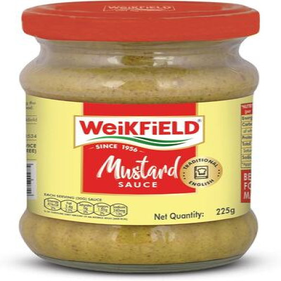 WEIKFIELD MUSTARD SAUCE 225G