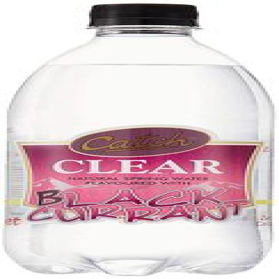 CATCH CLEAR BLACK CURRANT WATER 750ML