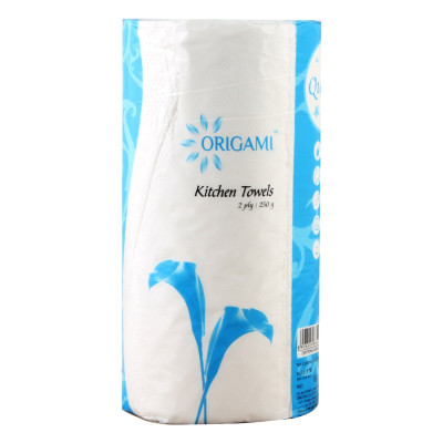 ORIGAMI KITCHEN TOWELS 2PLY 250G