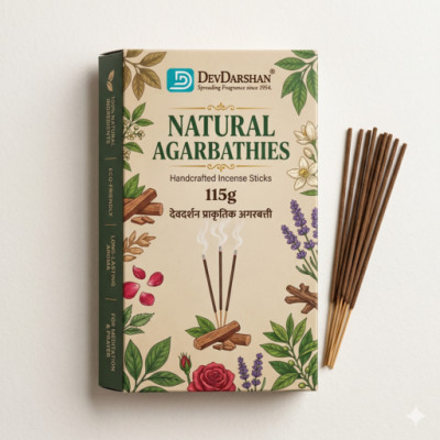 DEVDARSHAN NATURAL AGARBATHIES 115G