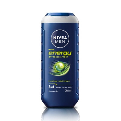 NIVEA MEN ENERGY SHOWER GEL 250ML
