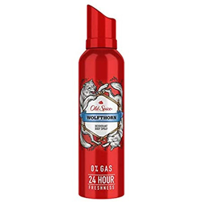 OLD SPICE WOLFTHORN DEODORANT BODY SPRAY 140ML