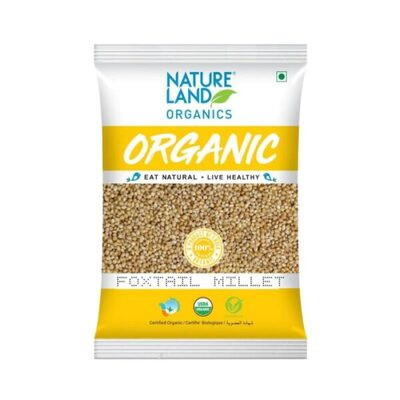 NATURE LAND ORGANIC FOXTAIL MILLET 500G