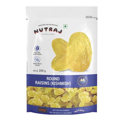 NUTRAJ RAISINS KISHMISH 250G