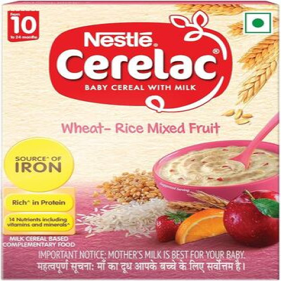 NESTLE CERELAC WHEAT RICE MIXED FRUIT 10-24 MONTH