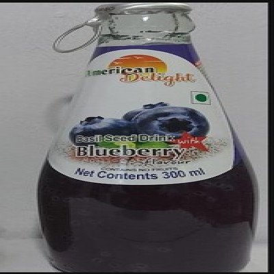 MAGIC TIME BASIL SEED DRINK BLUEBERRY FLAVOR 300ML