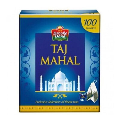 BROOKE BOND TAJ MAHAL 100 TEA BAGS