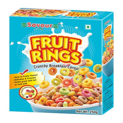 SAVOUR FRUIT RINGS 250G