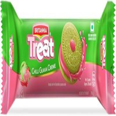 BRITANNIA TREAT CHILLI GUAVA CREME 103G