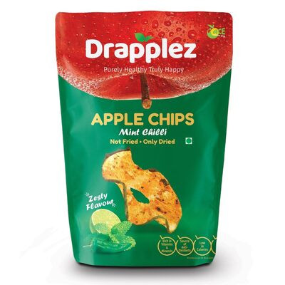 DRAPPLEZ APPLE CHIPS ZESTY FLAVOUR 30GM