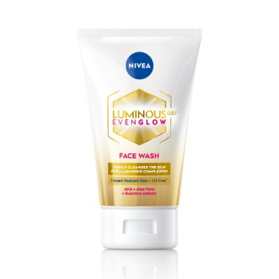 NIVEA LUMINOUS EVENGLOW FACEWASH 100ML