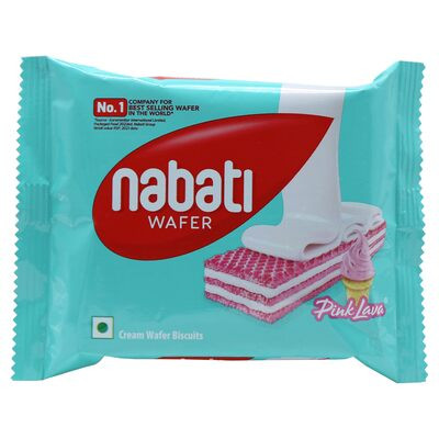 NABATI WAFER PINK LAWA FLAVOUR 30G