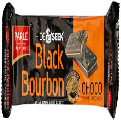 PARLE HIDE & SEEK BLACK BOURBON CHOCO BISCUIT 100G