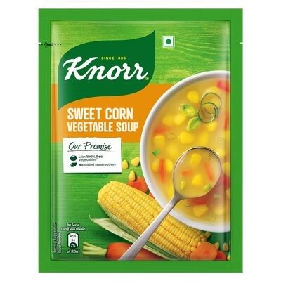 KNORR SWEET CORN VAGETABLE SOUP 44G