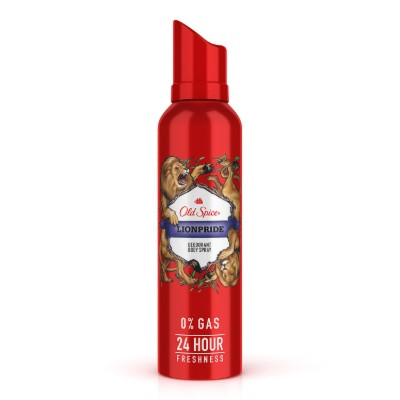 OLD SPICE AMBER DEODORANT BODY SPRAY 0% GAS 140ML