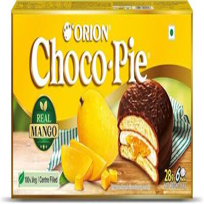 ORION CHOCOPIE MANGO FLAV. 28G*6 PACKS 168G