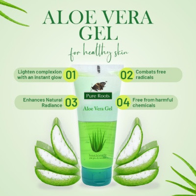 PURE ROOTS ALOE VERA MULTI PURPOSE CREAM 100ML