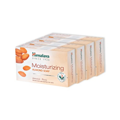 HIMALAYA ALMOND & ROSE SOAP 4*75G