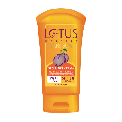 LOTUS SUN BLOCK CREAM SPF 30 UVB 50G