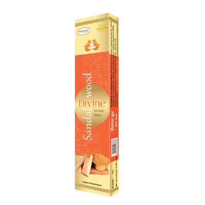 PATANJALI SANDALWOOD DIVINE INCENSE STICKS 110G