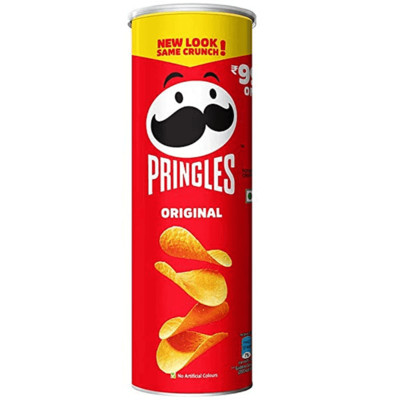 PRINGLES ORIGINAL POTATO CRISPS 107GM