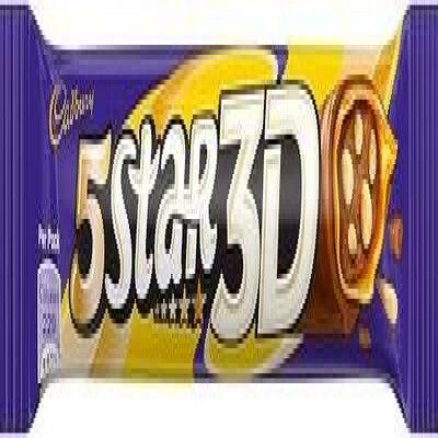 CADBURY 5 STAR3D 45G