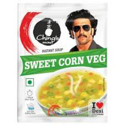 CHINGS SWEET CORN VEG SOUP 16G