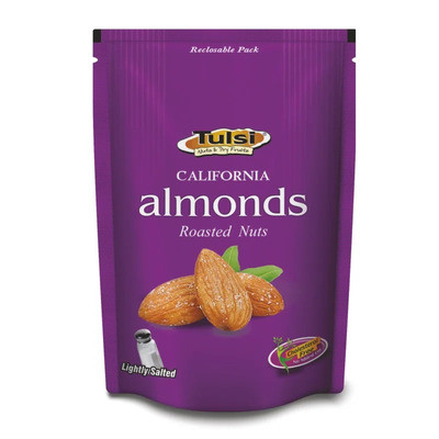 TULSI ROASTED ALMOND LIGHTLY SALTED 200 GMS