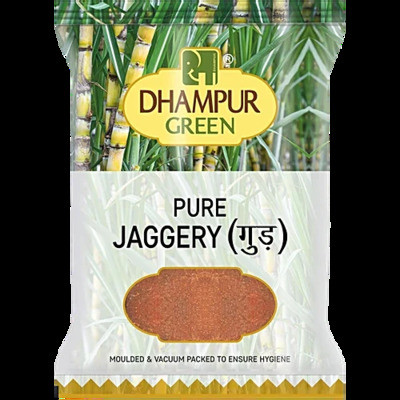 DHAMPUR GREEN JAGGERY (GUR) 1KG