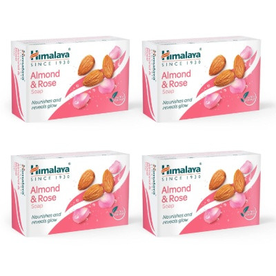 HIMALAYA ALMOND & ROSE SOAP 4 N *125G