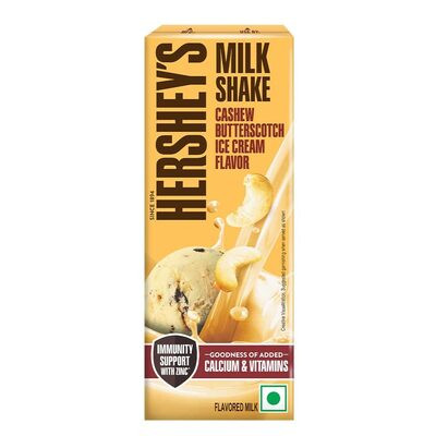 HERSHEYS CASHEWS BUTTERSCOTCH MILK SHAKE 180ML