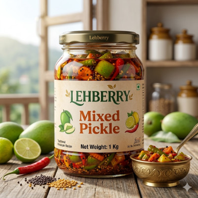 LEHBERRY MIXED PICKLE 1 KG