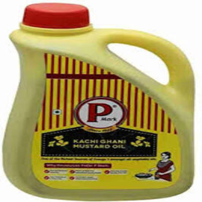 P MARK KACHI GHANI MUSTARD OIL 5 LTR